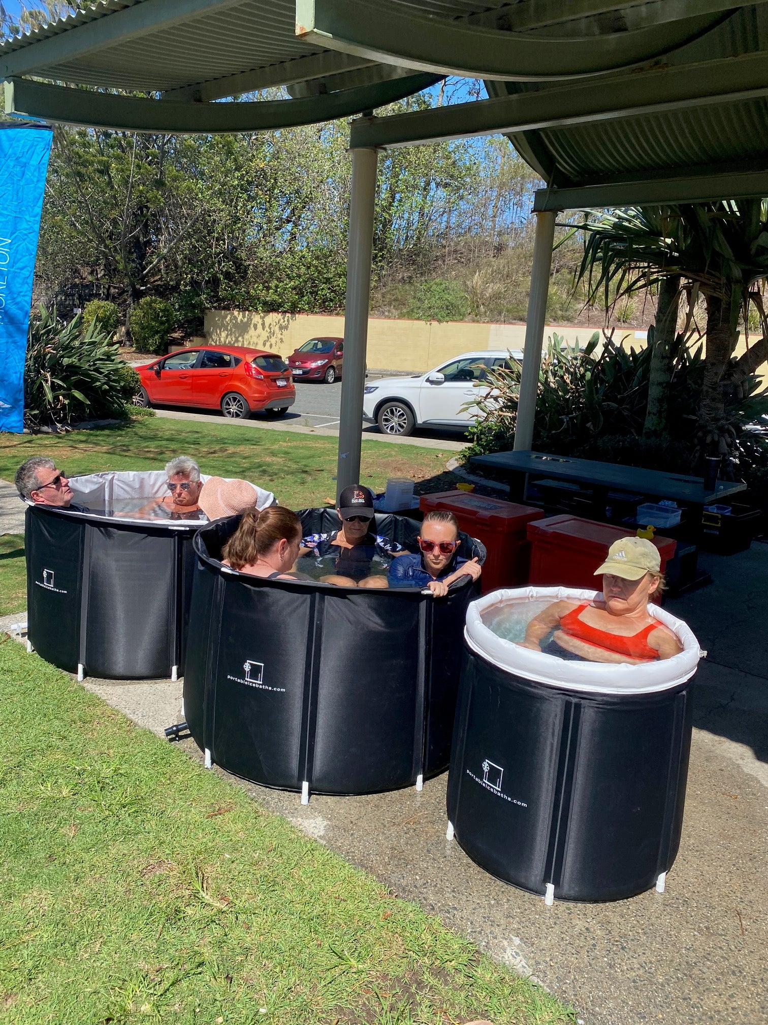 3 Person Portable Ice Bath